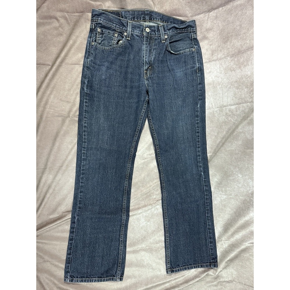 Levi's 527 Jeans Men's 34x32 Boot Cut Bootcut Blue Denim 100% Cotton